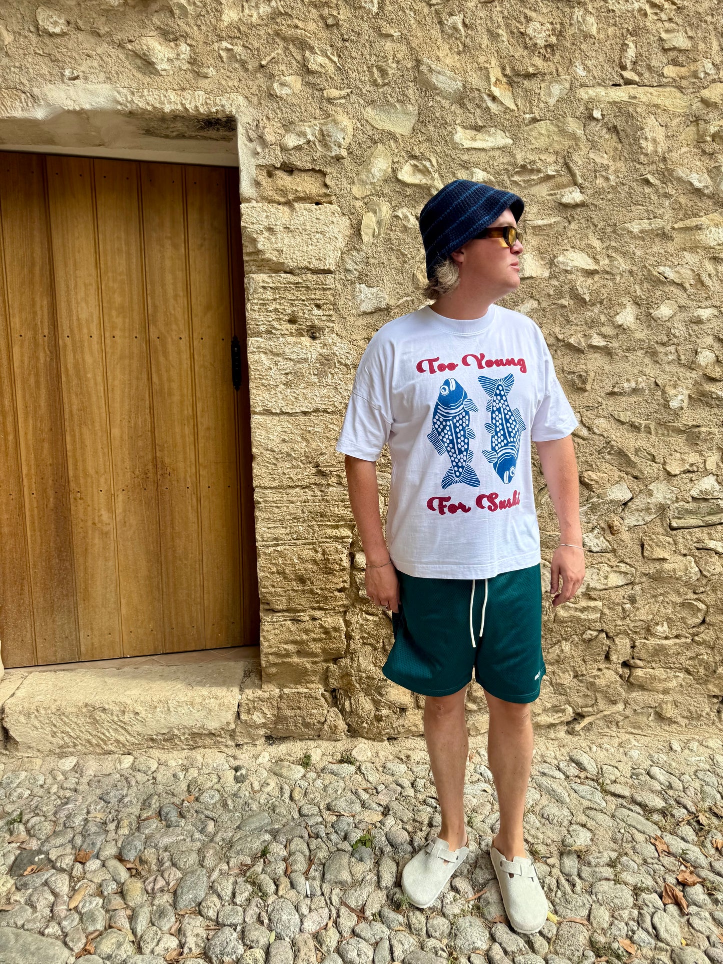 Koinobori Tee in Marine