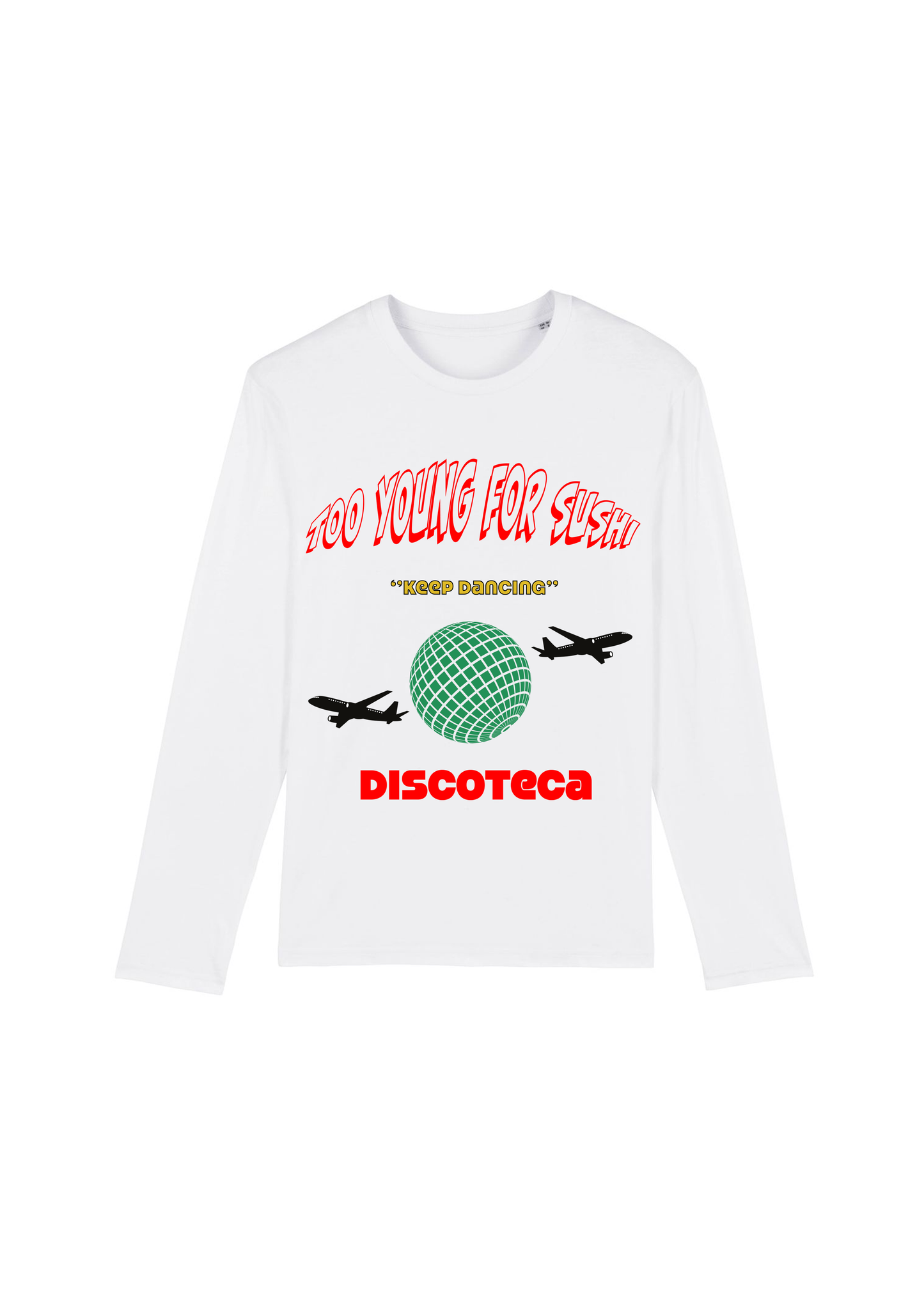 “Keep Dancing” Unisex Long Sleeve Tee