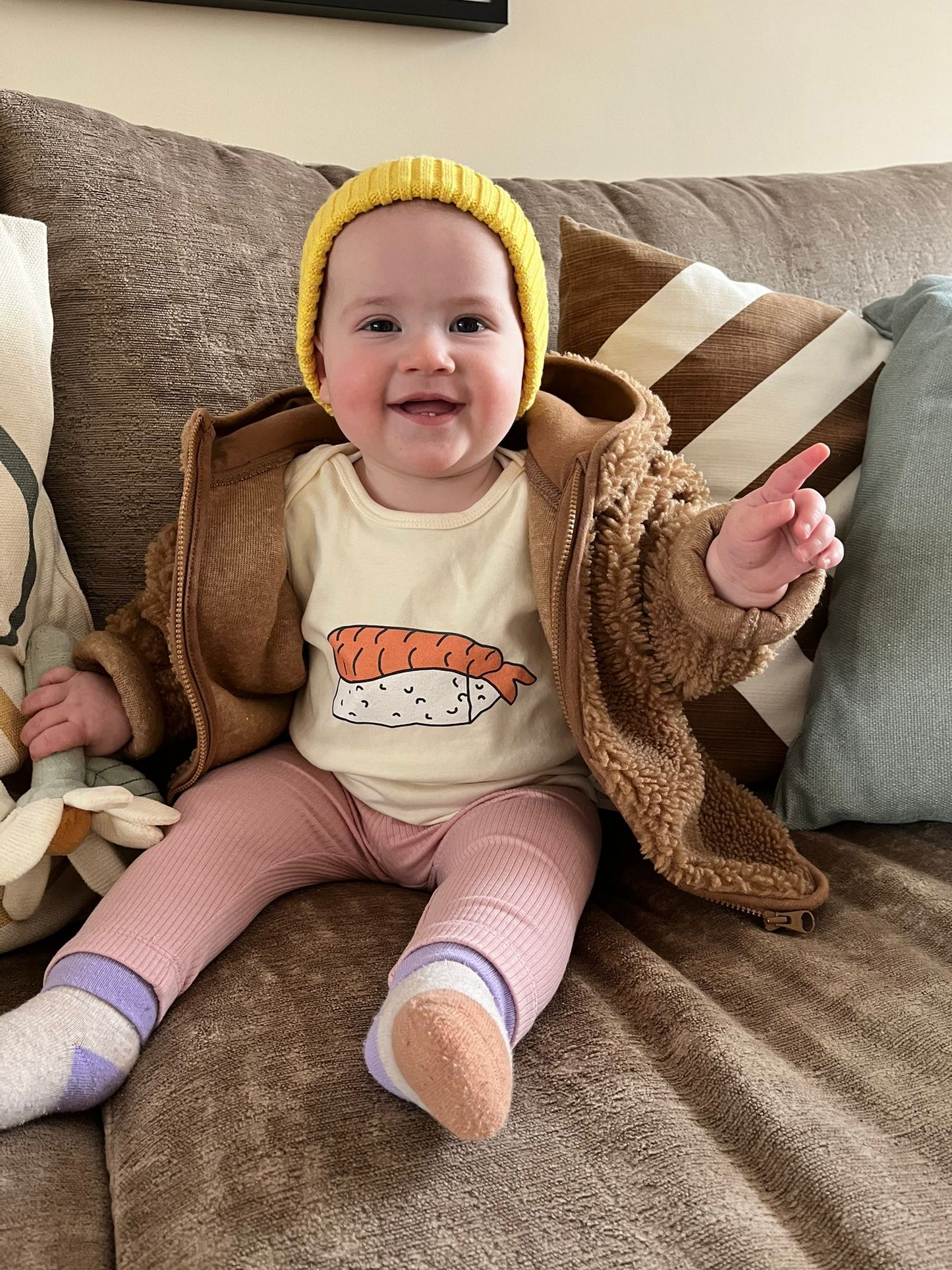 Sushi Logo Baby Tee