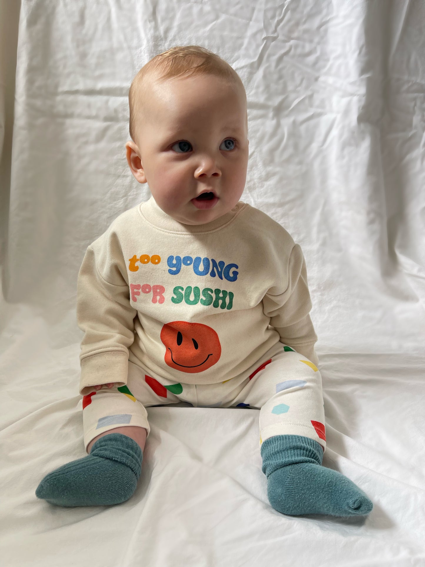 Smiley Baby Sweater