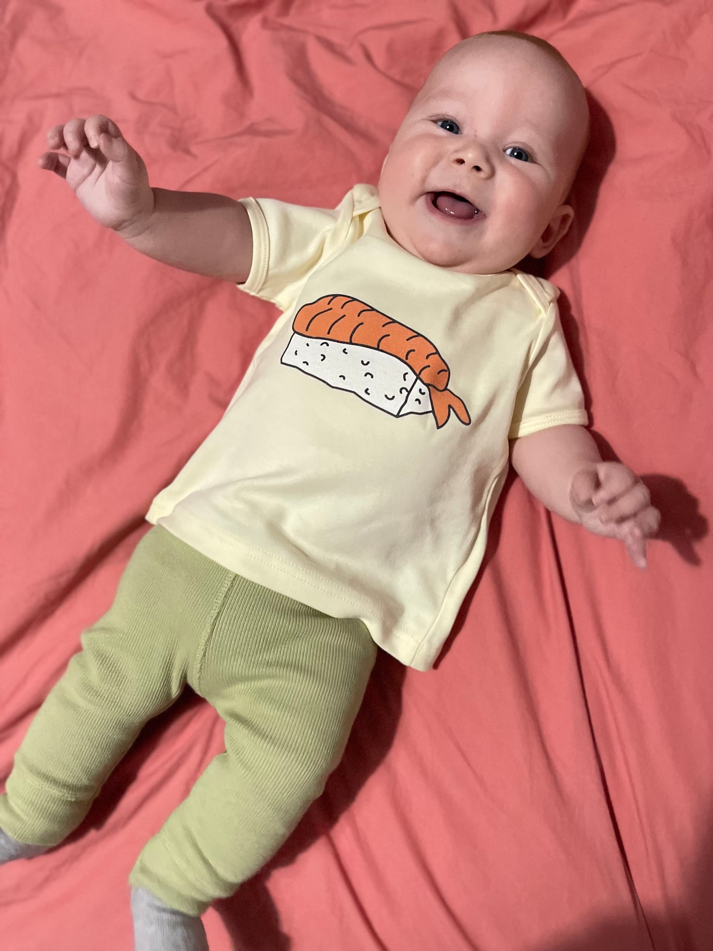 Sushi Logo Baby Tee