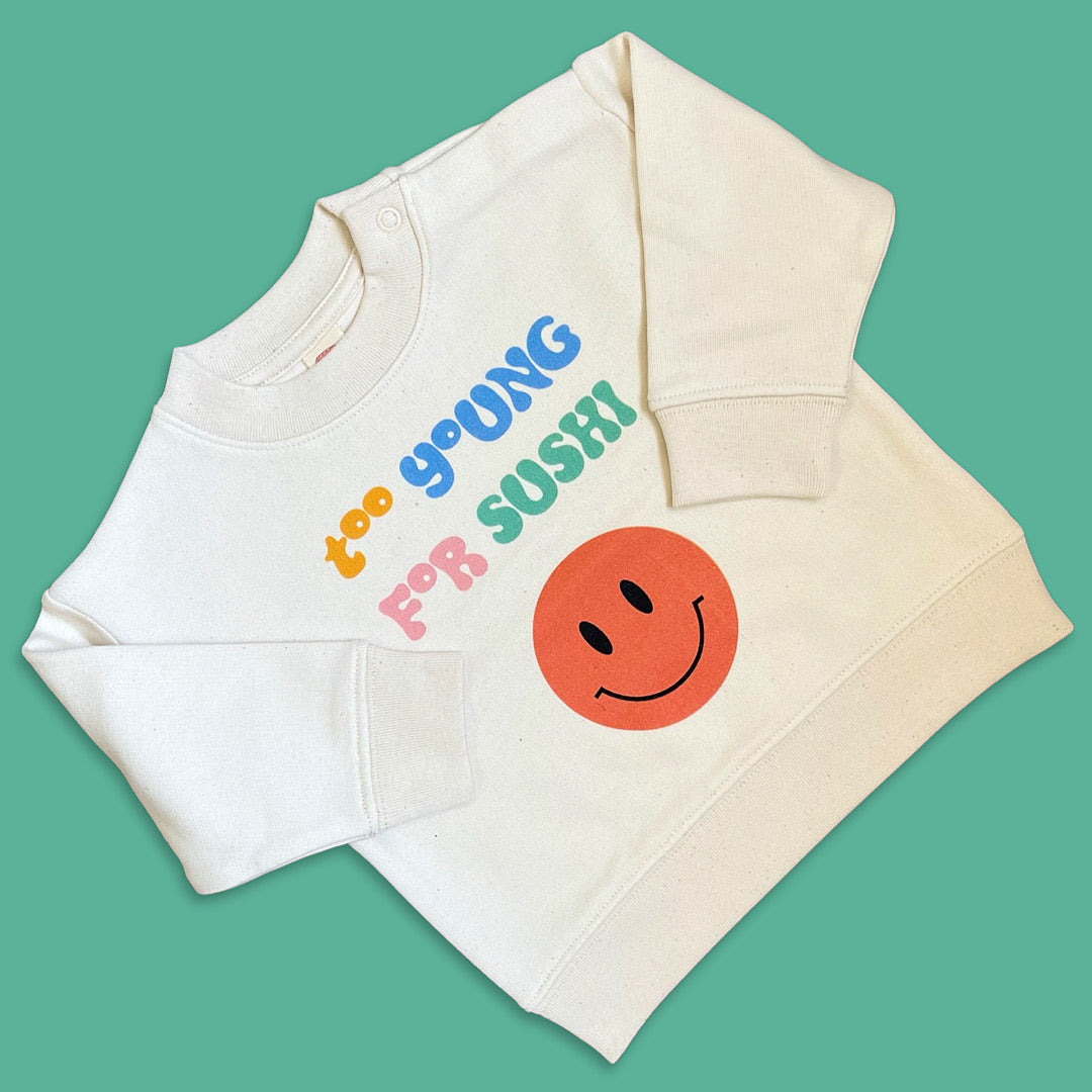 Smiley Baby Sweater