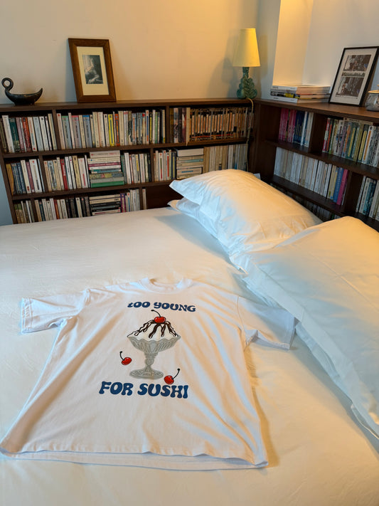 Sundae Tee in White