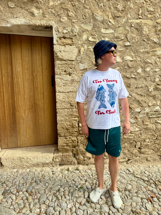 Koinobori Tee in Marine