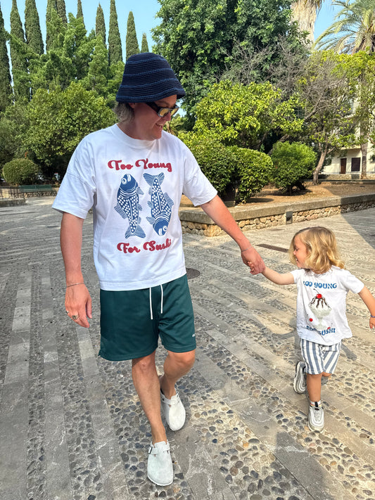 Koinobori Tee in Marine