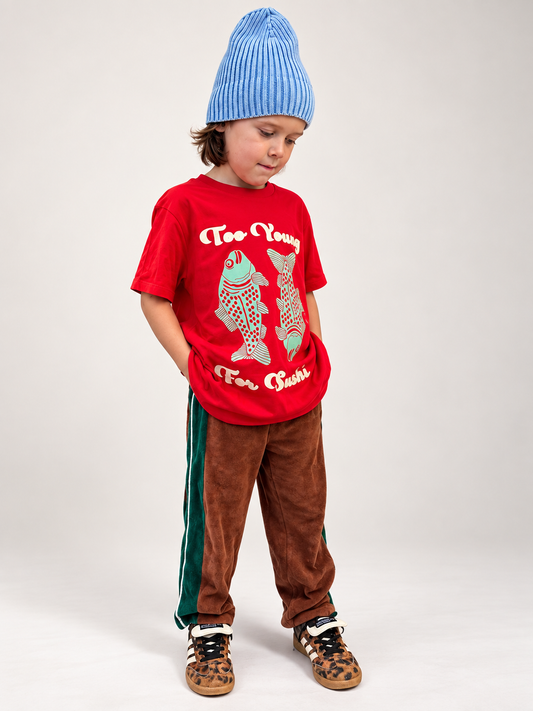 Koinobori Kids Tee in Red