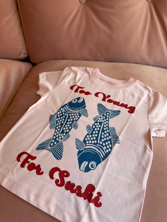 Koinobori Kids Tee in Candyfloss