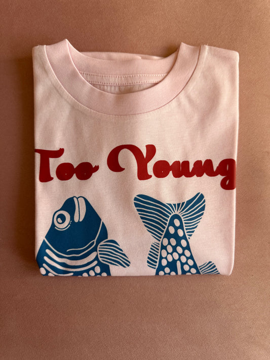 Koinobori Kids Tee in Candyfloss