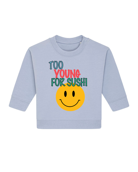 Smiley Logo Baby Sweater