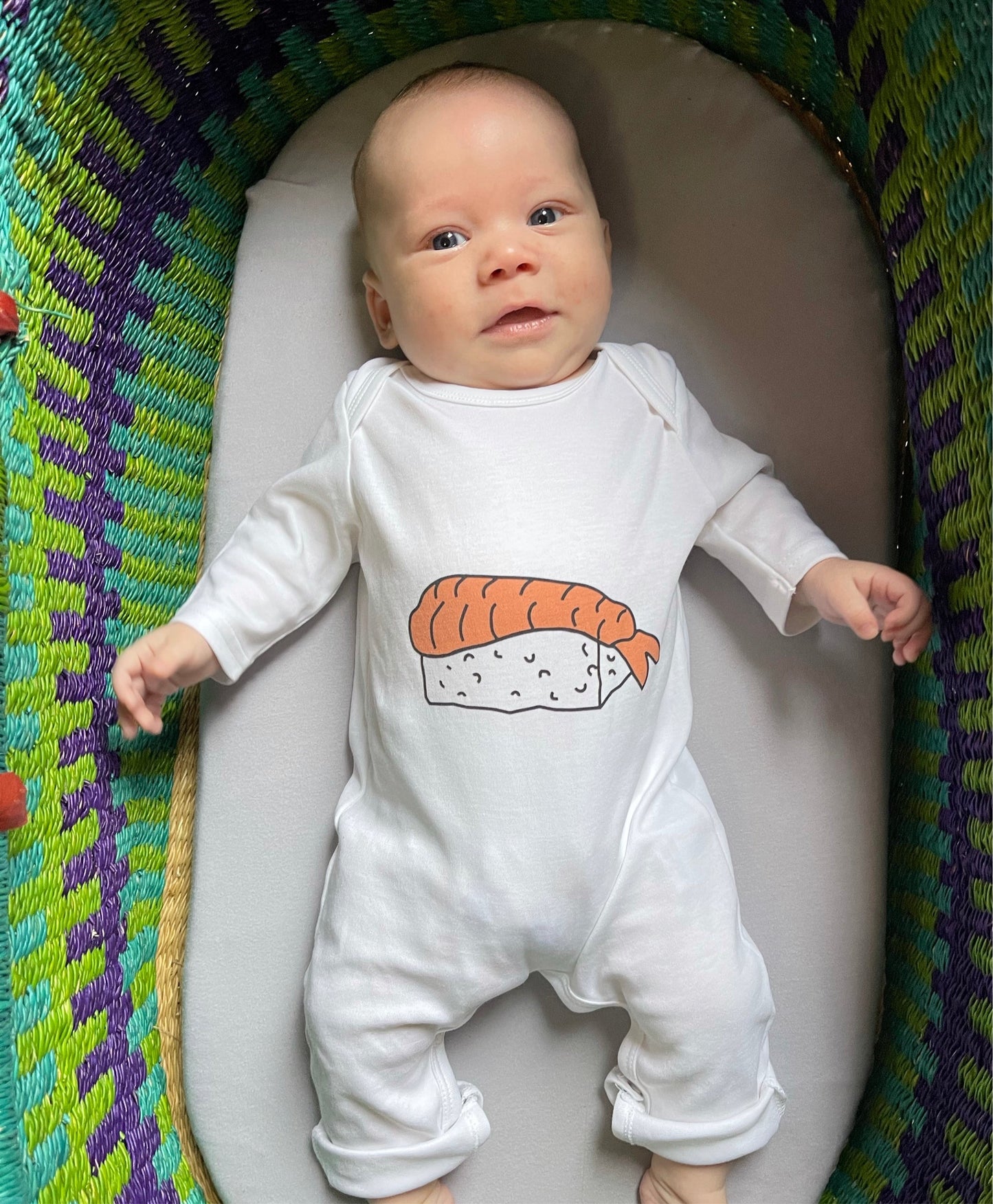 Sushi Logo Onesie